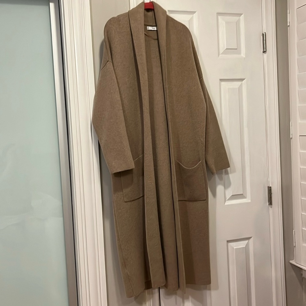 Mango sweater coat XS
